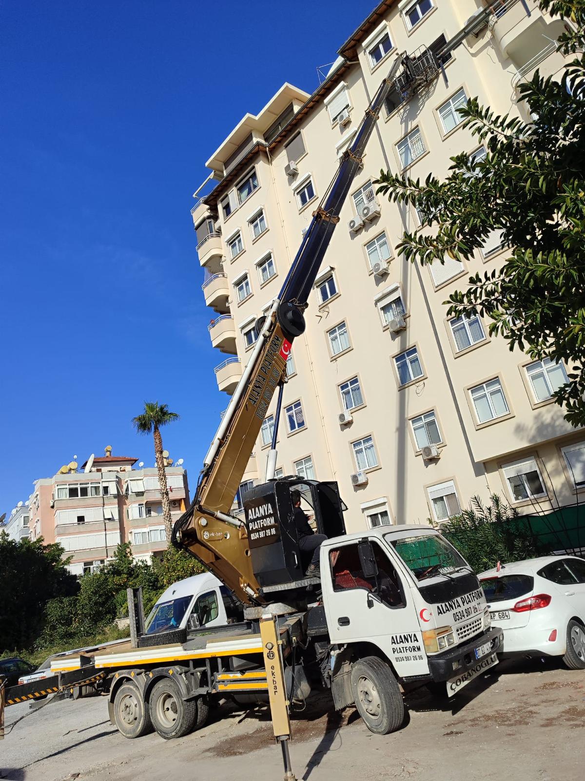 Araç Üstü Platform Çalışması 12